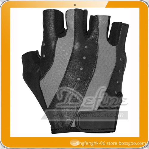 Women's Pro Weightlifting Gloves with Cushioned Leather Palm